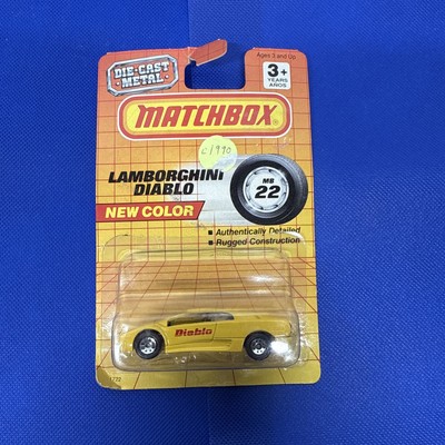 1992 Matchbox Lamborghini Diablo MB22 New Model  1722