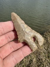 Native American Snapped Andice Arrowhead Point Texas