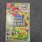 Nintendo Switch New Super Mario Bros U Deluxe Tested w/ Case
