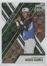 2017 Panini Elite Extra Edition Status Emerald Die-Cut /49 Moises Ramirez 5dx