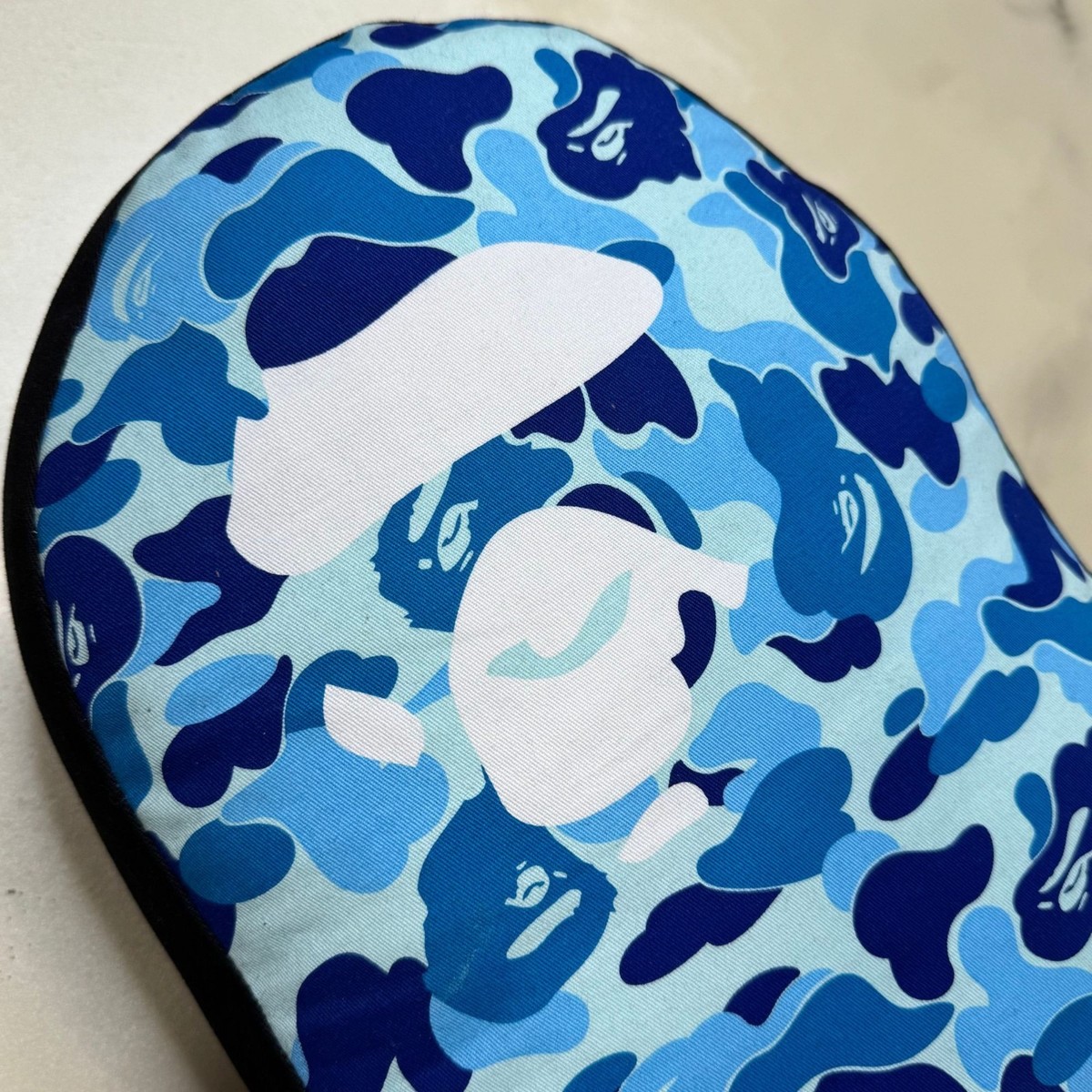Bape Blue ABC Camo Ape Head Pillow | eBay
