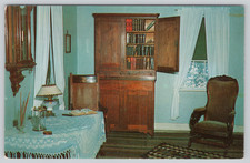 Amana Iowa Heim Wohnzimmer Sitting Room c1950s Hurley Supply Postcard - Unposted