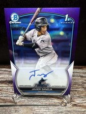 2023 Bowman Chrome Javier Sanoja Prospect Purple Refractor Auto /250 #CPA-JSJ
