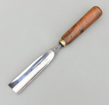 Vintage S.J. Addis England Gouge 33mm No6 Carving Chisels