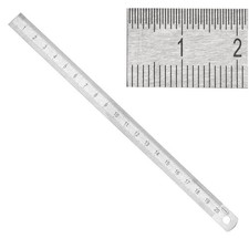 STEINLE Pr&auml;zisionsma&szlig;stab 300 mm INOX flexibel Stahlma&szlig;stab Metalllineal