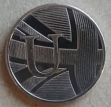 2019 U - Union Jack/Flag 10p Coin. Very Low Mintage A to Z Alphabet.