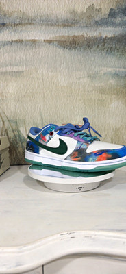 Nike SB Dunk Low Men s Low Top Lace-Up Sneakers Multicolor Tie Dye New