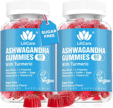 Ashwagandha Gummies 2000mg for Women Men - Sugar Free, Vegan - Organic Ashwagand
