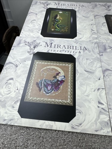 Lot of 6 Assorted Mirabilia Cross Stitch Patterns by Nora Corbett Fairy Goddess - Picture 5 of 7