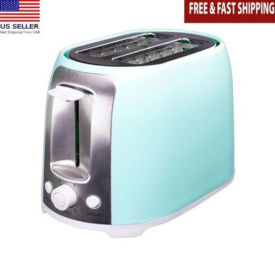 2 Slice Toaster Extra Wide Slots For Bagels Waffles Toasting Browning Crumb Tray