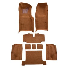 For Chevy Corvette 69 Carpet Standard Replacement Molded Dark Green Complete