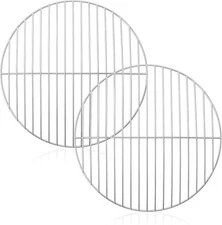 Replacement Cooking Grate for Small 13.7 Inch Charcoal Grill, round Chromed Iron