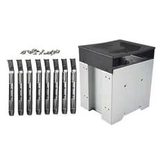 4-Bay  Capacity HDD Hard Drive Cage Rack 5 Inch 3 x Optical Drive Bays to 35166