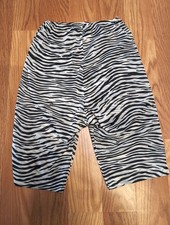 Vintage 1960s Van Raalte Nylon Zebra Print Sheer Lingerie Pants
