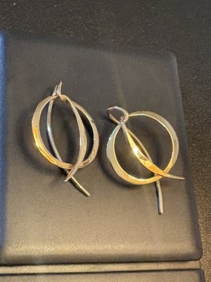 Artisan Crafted 14k Gold Earrings 1.7g