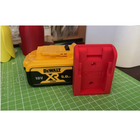 DeWalt 18V/20V Battery Wall Mount Holder – Secure Storage Rack for Workshop