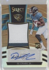 2018 Select Jumbo Rookie Signature Swatches Copper Prizm 23/49 DJ Chark Auto wd9
