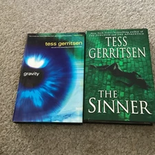 Tess Gerritsen Hardcover Thriller 2 Books Bundle: Gravity & The Sinner