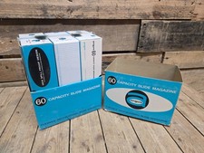 Lot of 6 Argus 60 Slide Capacity Spill Proof Magazine Trays Vintage