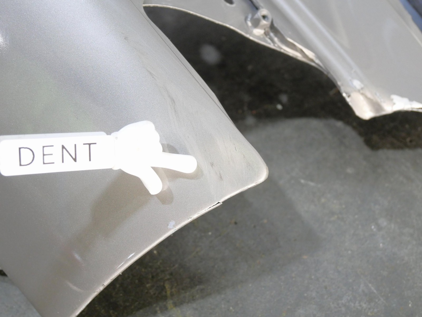 Used Rear Passenger Quarter Panel Wing Panel 2016-2021 McLaren 570S Silver OEM