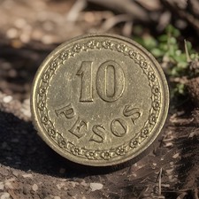 PARAGUAY 1939 10 PESOS KM19 VERY NICE CONDITION LY