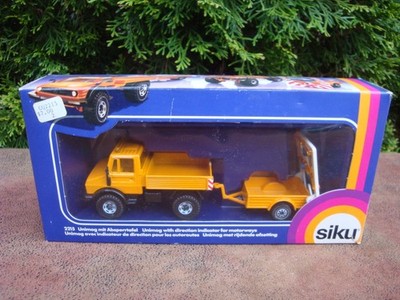 Mercedes-Benz Unimog Diecast Truck w/ Trailer- 1:55 scale by Siku #2215 NEW