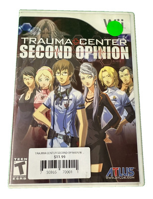 Trauma Center Second Opinion- wii wiiu
