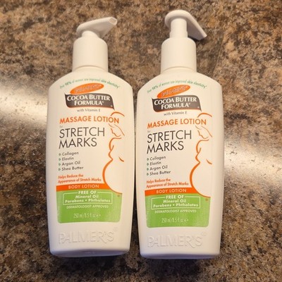 2 pack Palmers Cocoa Butter Formula Massage Lotion For Stretch Marks - 8.5 oz