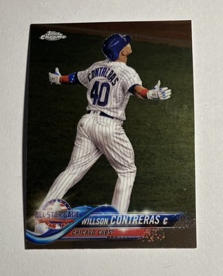 Willson Contreras 2018 Topps Chrome Update Target Exclusive All-Star #HMT74 Cubs
