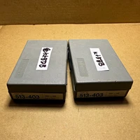 2x Mitutoyo 513-403 Dial Test Indicators .0001” .008” Range w/ Cases