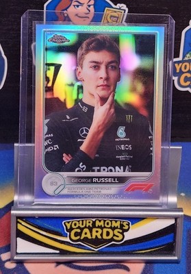 2022 Topps Chrome Formula 1 F1 George Russell #18 Refractor 1st Year Mercedes F1