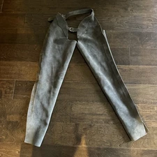 Barnstable Riding Youth Size 14 Brown Tan Western Show Chaps