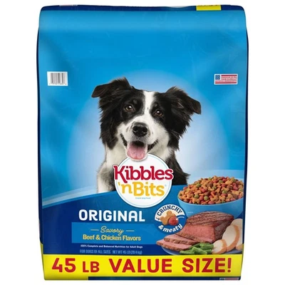 Kibbles 'n Bits Original Savory Beef & Chicken Flavors Dry Dog Food,