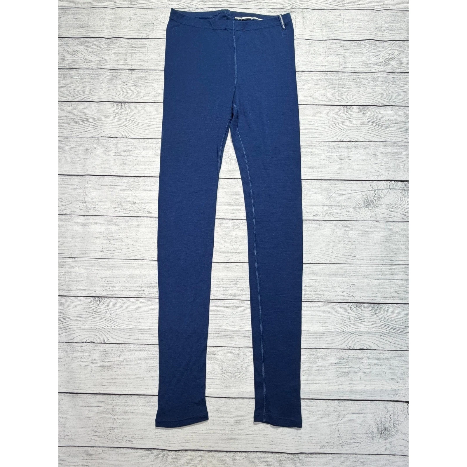 Kathmandu Merino Baselayer Legging 100% Merino wool Girls XL Navy Blue