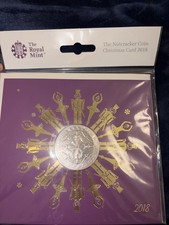 2018 The Nutcracker Christmas £5 Five Pound Coin Sealed Royal Mint Pack