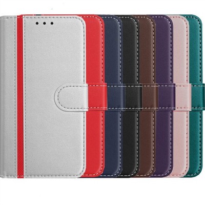 Leather Card Wallet Phone Case For Sony 1 5 10 V VI VII Itel S25 S23 A18 Ulefone
