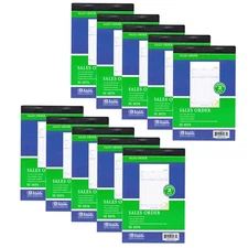10 Pieces 2 Part Carbonless Sales Order Receipt Form Invoice New 7795735145838