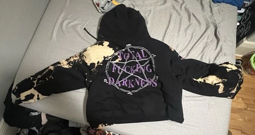 Vetements TFD gun club reversible Cropped Bomber Bleach SS17 femme demna  - product listing photo