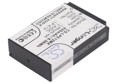 Li-Ion Akku für Canon EOS-M50 OS-M PowerShot SX70 HS 7,4V 820mAh