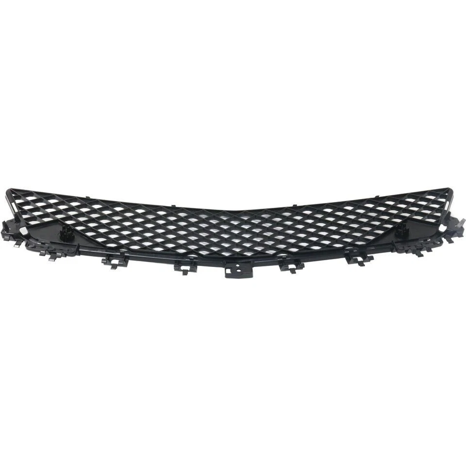 New Front Bumper Lower Grille Black Fits 2012-2015 Mercedes-Benz C250 C300 C350 - Image 4 of 4