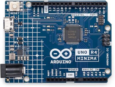 Arduino UNO R4 Minima Renesas RA4M1 - USB-C CAN DAC (12 bit) Board ABX00080