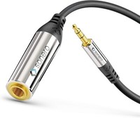 Stereo Klinken Adapter 3,5Mm Klinken Stecker Auf 6,3Mm Klinken Buchse 0,25M