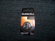 Lot of 6 Duracell 3V Lithium Metal Battery 2450