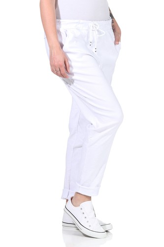 Damen Hose Stretch Skinny Jogginghose Hüfthose Freizeithose Jeggings Jeans sport - Picture 12 of 27