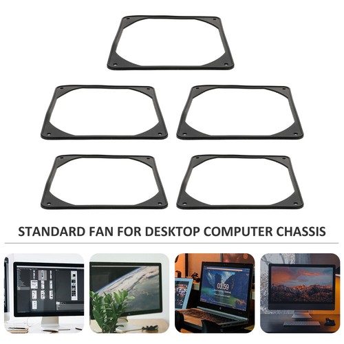5 PCS Computer Fan Shock-proof Pad Vibration Mat Sound Absorbing - 第 4/12 張圖片