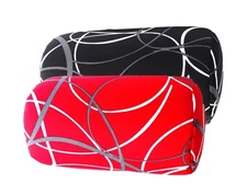 2 Packs Micro Bead Squishy Hypoallergenic Post Surgery Cylinder Roll Pillows Mix