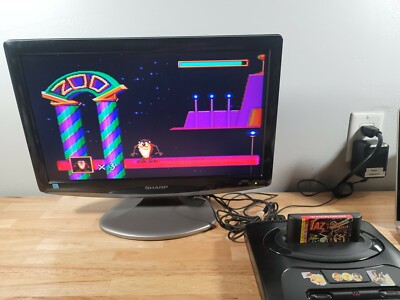 Taz in Escape From Mars Sega Genesis Mega Hit Series WORKS