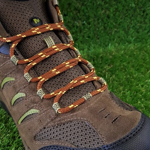 Cordones para botas redondos fuertes de 3,5/4 mm para caminar/senderismo - más de 50 diseños - 110 cm - Imagen 72 de 139