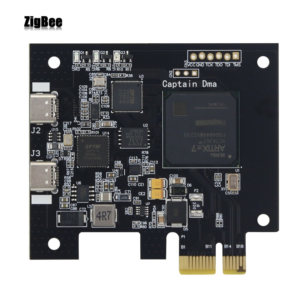 Captain DMA Board Direct Memory Access + 7-person Silver Shield