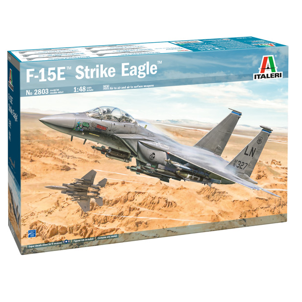 Italeri 2803 F-15E Strike Eagle Figher Plane 1:48 Scale Kit